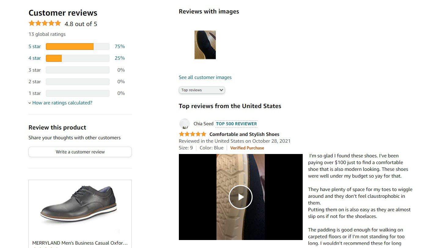 reviews and ratings matters